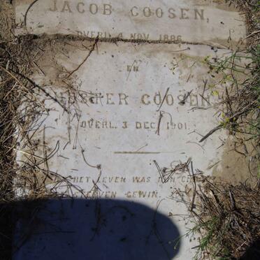 GOOSEN Jacob -1886 &amp; Hester -1901