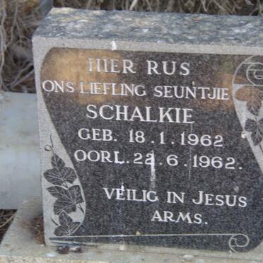 GROBBELAAR Schalkie 1962-1962