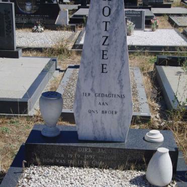 KOTZEE Dirk Jacobus 1897-
