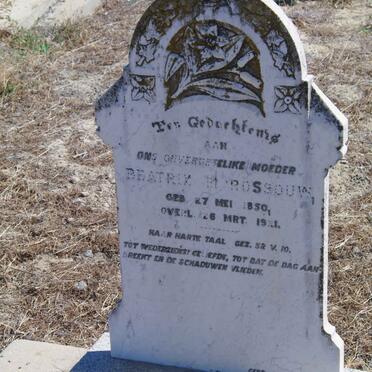 ROSSOUW Beatrix P. 1850-1911