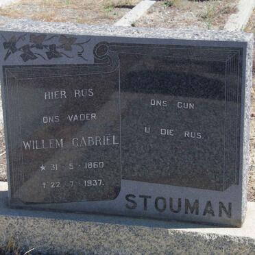 STOUMAN Willem Gabriel 1860-1937