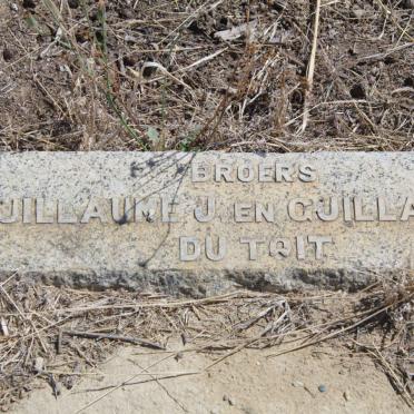 TOIT Guillaume J., du :: du TOIT Guillaume J.