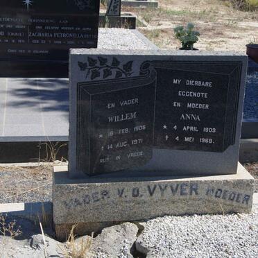 VYVER Willem, v.d. 1905-1971 &amp; Anna 1909-1968