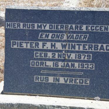 WINTERBACH Pieter F.H. 1879-1933
