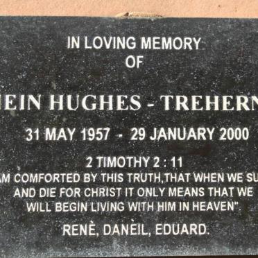 HUGHES Hein, Trenherne 1957-2000