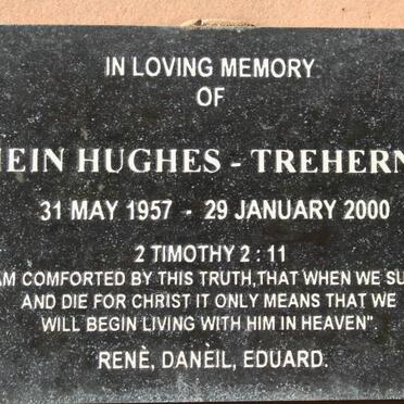 HUGHES Hein, Trenherne 1957-2000