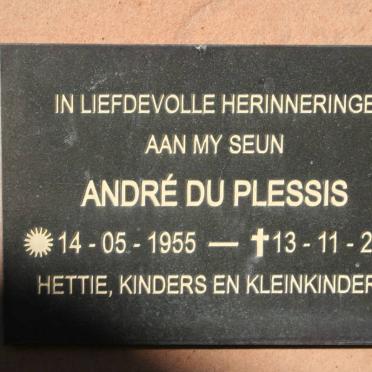 PLESSIS André, du 1955-2003