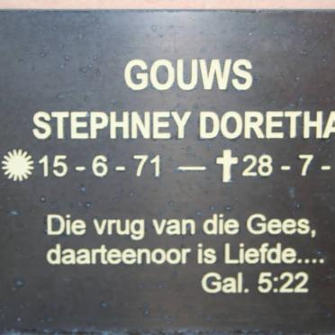 GOUWS Stephney Doretha 1971-2005