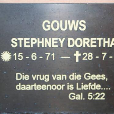 GOUWS Stephney Doretha 1971-2005