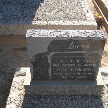 LUCAS Anna Catharina 1934-1960