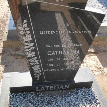 LATEGAN Catharina 1900-1988