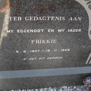 LATEGAN Frikkie 1907-1968