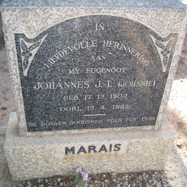 MARAIS Johannes J.L. 1902-1962