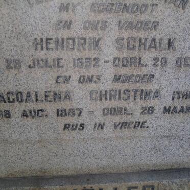 MöLLER Hendrik Schalk 1892-1950 &amp; Magdalena Christina THEART 1887-1954