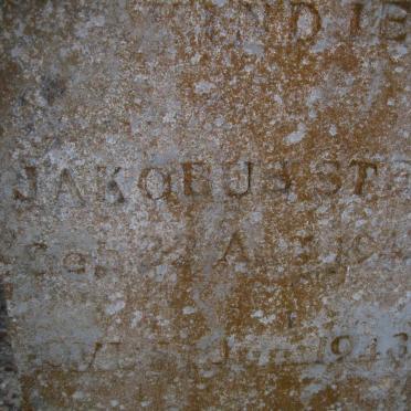 MOSTERT Jakobus Stephanus 1943-1943