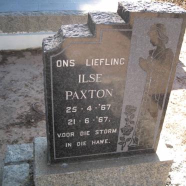 PAXTON Ilse 1967-1967
