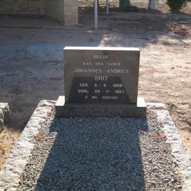 SMIT Johannes Andries 1868-1957