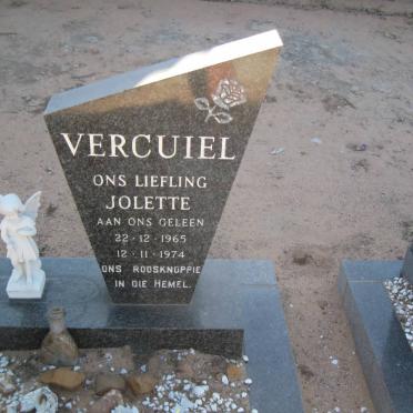 VERCUIEL Jolette 1965-1974