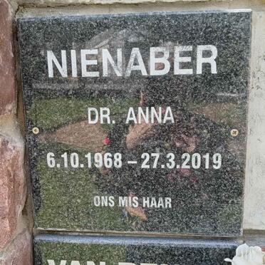 NIENABER Anna 1968-2019