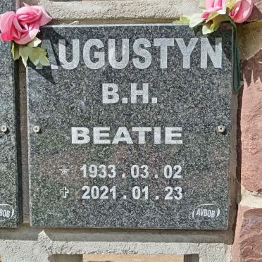 AUGUSTYN B.H. 1933-2021