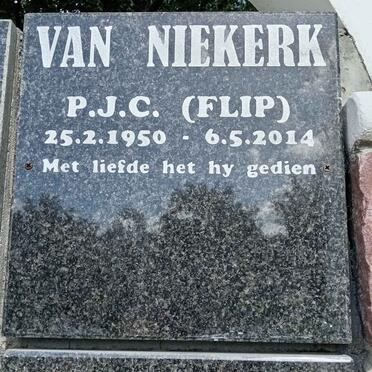 NIEKERK P.J.C., van 1950-2014