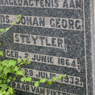 STEYTLER Johan Georg 1864-1932