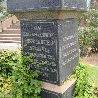 STEYTLER Johan Georg 1864-1932