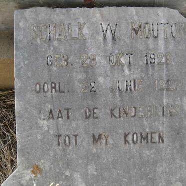 MOUTON Schalk W. 1926-1927