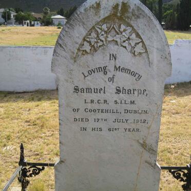SHARPE Samuel -1912