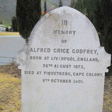 GODFREY Alfred Grice 1873-1901