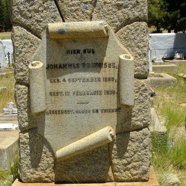 DOMMISSE Johannes 1865-1936