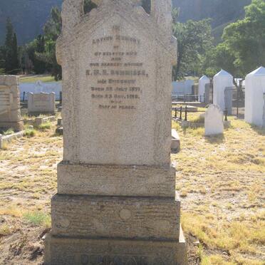 DOMMISSE E.M.H. nee RUSSOUW  1871-1918