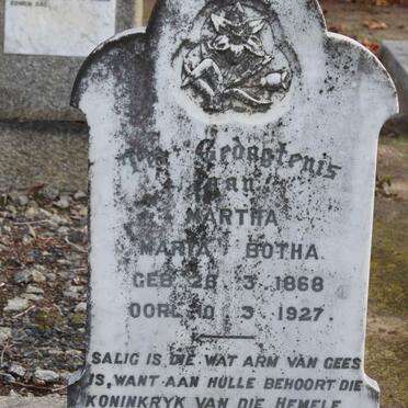 BOTHA Martha Maria 1868-1927