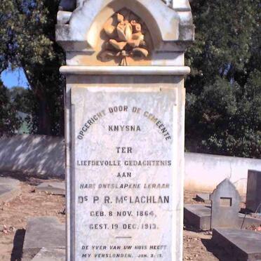 McLACHLAN P.R. 1864-1913
