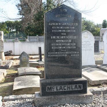 Mc LACHLAN H.B. 1837-1907 &amp; E.M. HUGO 1842-1925