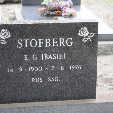 STOFBERG E.G. 1900-1976