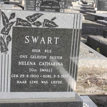 SWART Helena Catharina nee SMALL 1900-1977