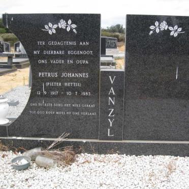 ZYL Petrus Johannes, van 1917-1985
