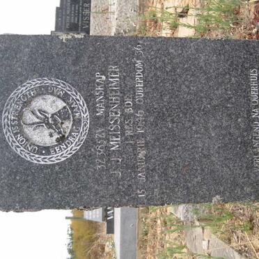 MEISSENHEIMER J.J. -1946