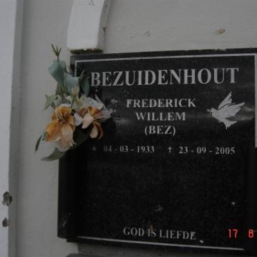 BEZUIDENHOUT Frederick Willem 1933-2005