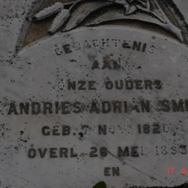 SMIT Andries Adrian 1820-1893