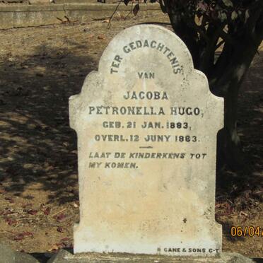 HUGO Jacoba Petronella 1883-1883