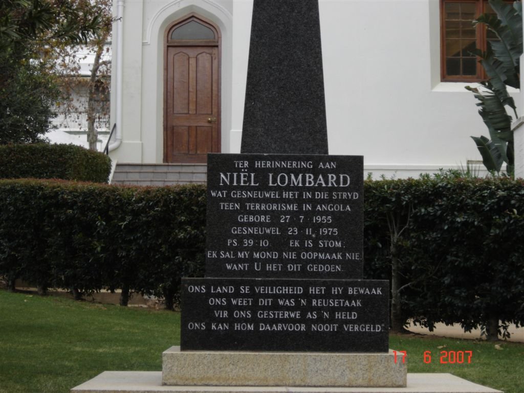 LOMBARD Niël 1955-1975