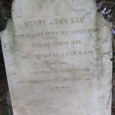 BAM Henry John 1869-1886