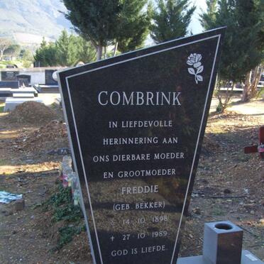COMBRINK Freddie nee BEKKER 1898-1989