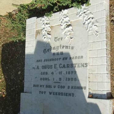CARSTENS Jacobus E. 1877-1936