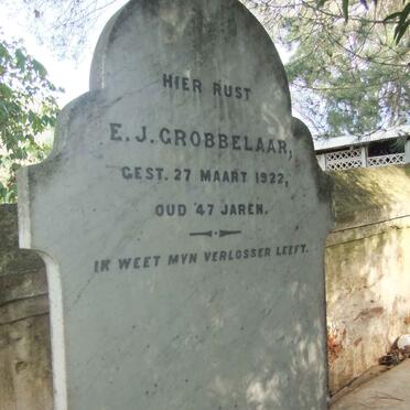 GROBBELAAR  E.J. -1922