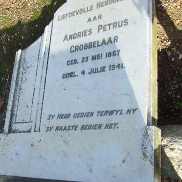 GROBBELAAR Andries Petrus 1867-1941