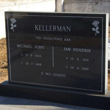 KELLERMAN Jan Hendrik 1919-1999 :: KELLERMAN Michael John 1949-1988