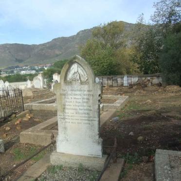 KOTZE Dirk Jacobus 1848-1912 &amp; Wilhelmina Dorothina VAN WILLINGH ?-1937